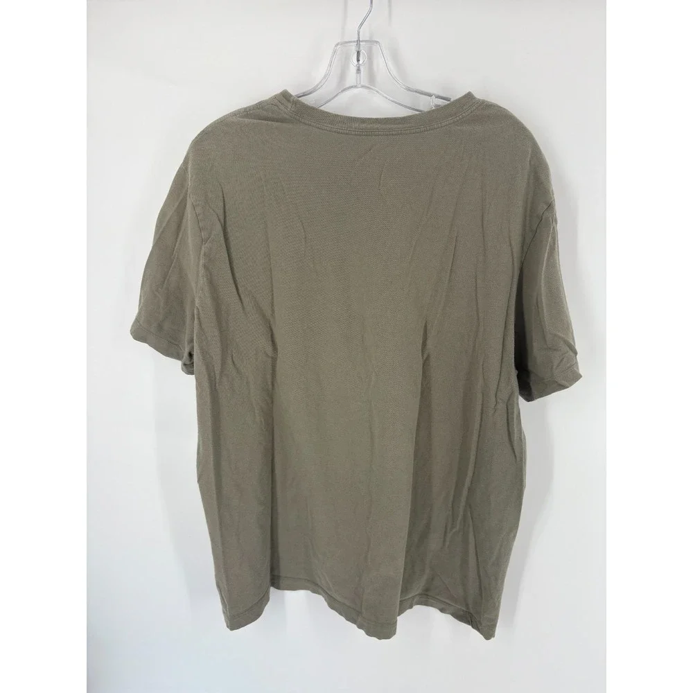 Nike Just Do‎ It Graphic T-Shirt Men's XL Olive Green Short Sleeve Tee